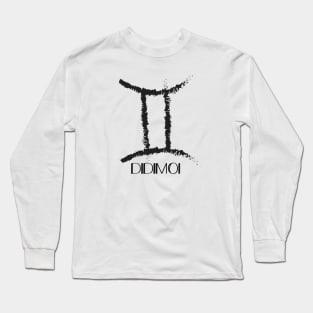 Gemini zodiac sign Long Sleeve T-Shirt